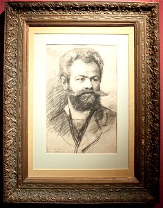 Self-portrait, 1870s, Munkácsy, 2020-08-11-2