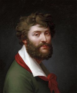 Self portrait by Jean-Baptiste RegnaultFXD