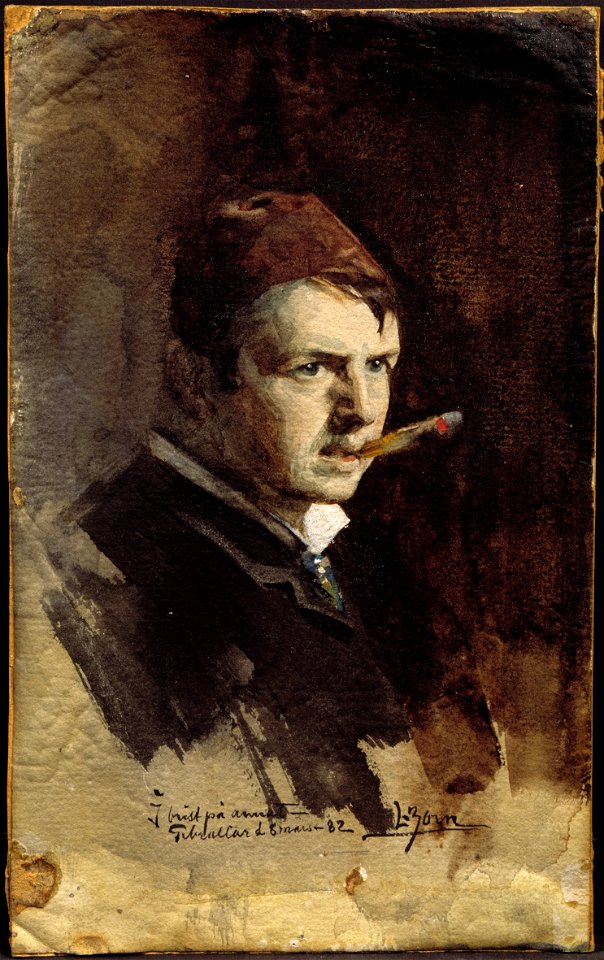 Selfportrait (Anders Zorn) - Nationalmuseum - 24242