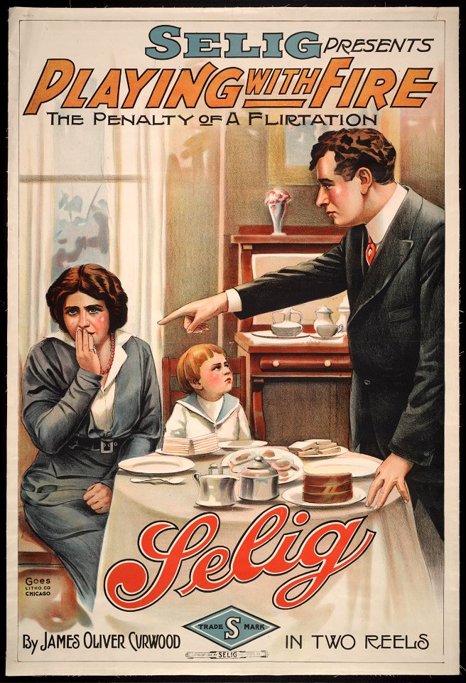 Selig presents playing with fire The penalty of flirtation. LCCN2015645271