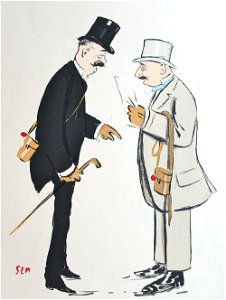 SEM - Robert Hennessy, Louis de Turenne (Album Paris Trouville, 1900)