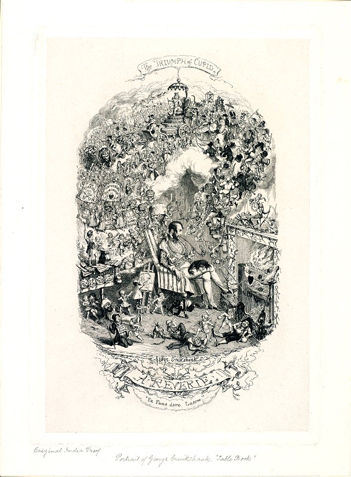 Self-portrait of George Cruikshank