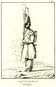 Serg.t de carabiniers. Inf légère. (BM 1855,0414.72)