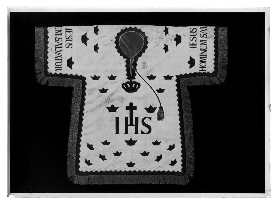 Serafimerordens häroldskåpa, 1800-tal - Livrustkammaren - 17852-negative