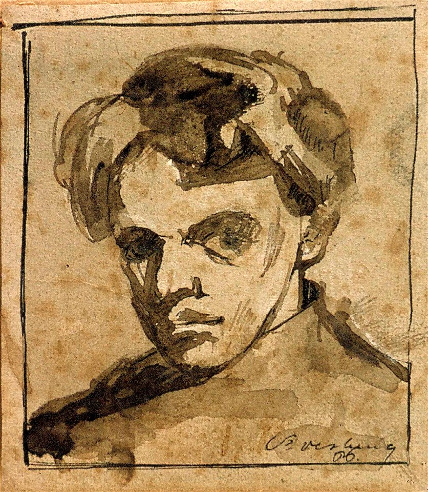 Self-Portrait by Theo van Doesburg Centraal Museum AB4229
