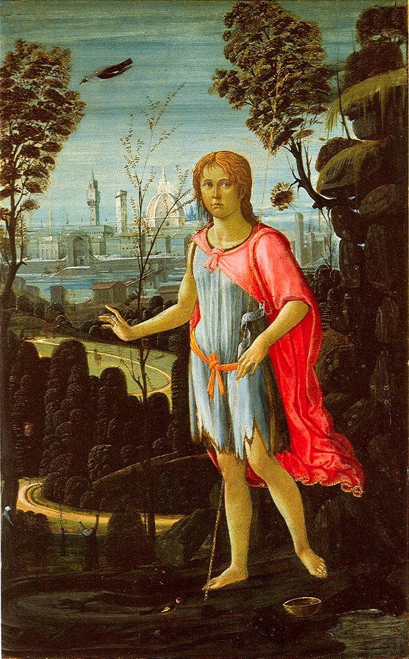 Sellaio, Jacopo del - Saint John the Baptist - c. 1480