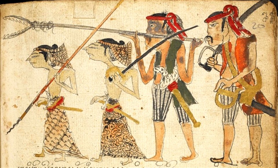 Serat Damar Wulan (page 45 crop)