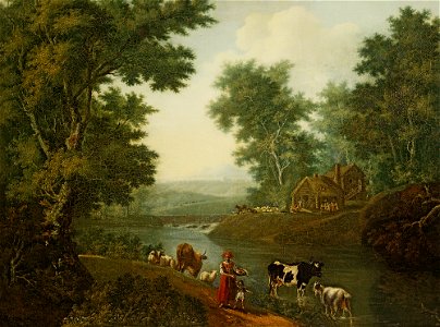 Semen Shchedrin - Пейзаж в окрестностях Петербурга - Google Art Project