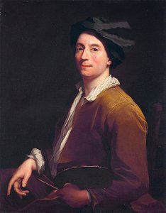 Selfportret by Christoffel Lubienitzki