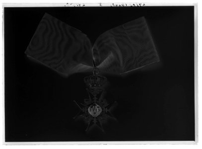Serafimerordenstecken, nuvarande utseende - Livrustkammaren - 77595-negative