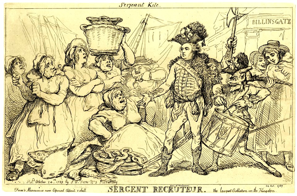 Sergent Recruteur. (BM 1868,0808.5890)