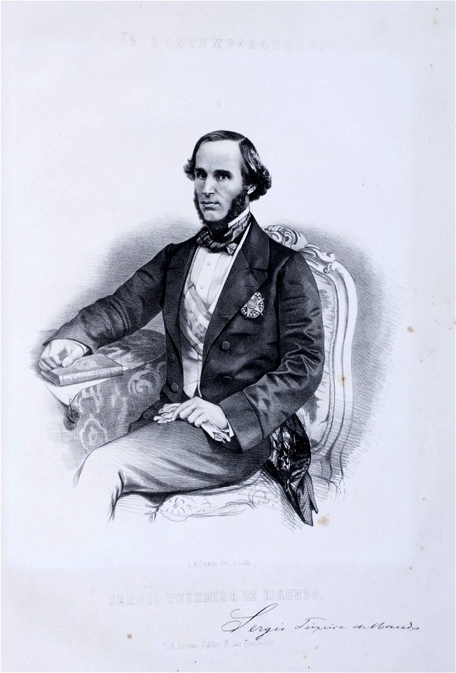 Sergio Teixeira de Macedo - Litografia