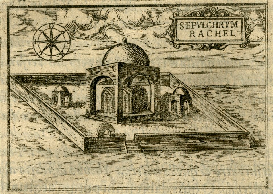 Sepulchrum Rachel - Zuallart Jean - 1587