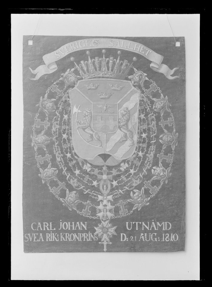 Serafimersköld kronprins Karl (XIV) Johan - Livrustkammaren - 52570