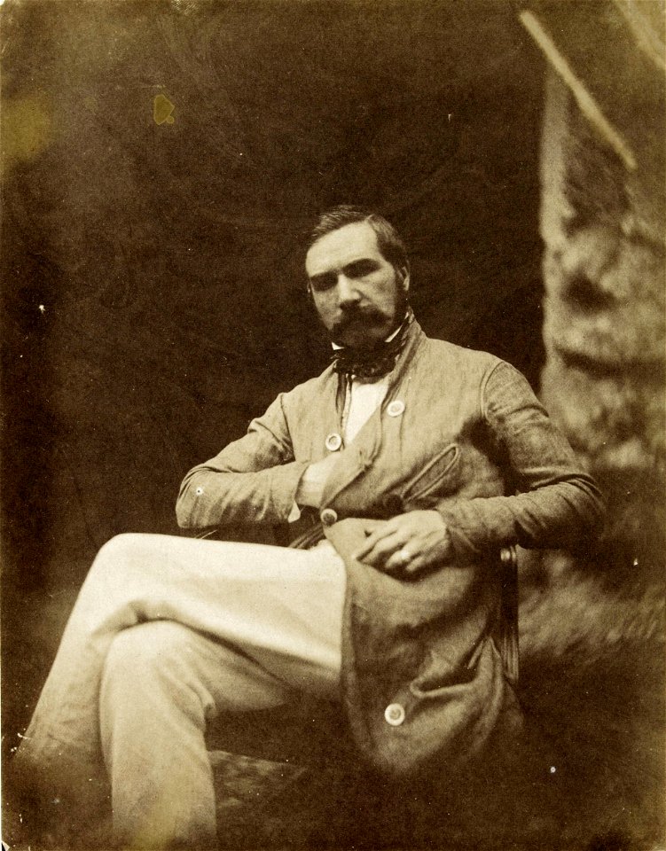 Selfportrait, by Louis-Rémy Robert, RP-F-1996-124