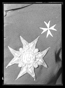 Serafimerordens broderade kraschan - Livrustkammaren - 17850