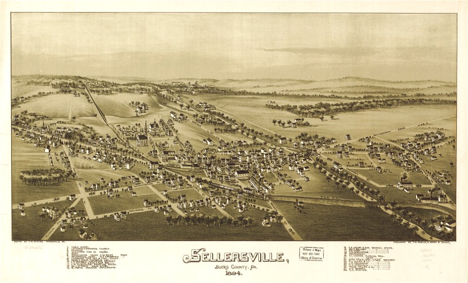 Sellersville, Bucks County, Pa. 1894. LOC 75696535