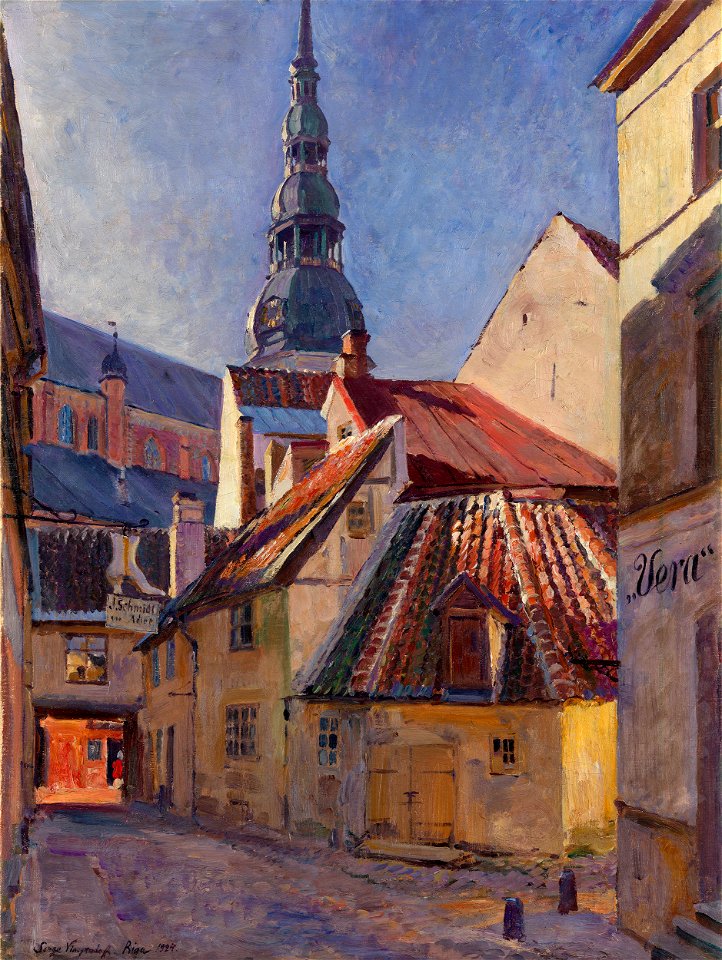 Sergey Vinogradov - The Convent Yard, Riga