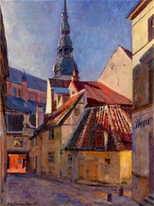 Sergey Vinogradov - The Convent Yard, Riga
