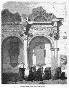 Sepulcros de los condes de Melito en Toledo, de Valeriano Domínguez Bécquer
