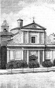 Senigallia – Il Duomo (xilografia)