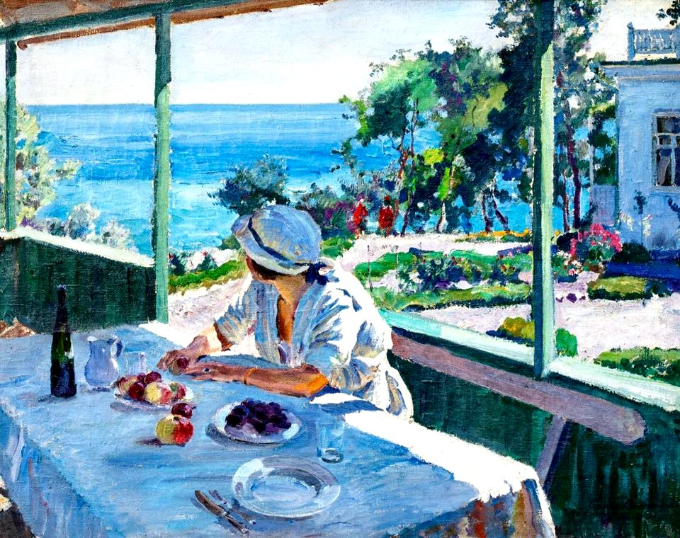 Sergey Vinogradov - A summer's day, Crimea