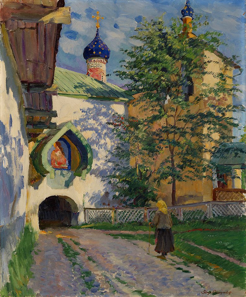Sergey Vinogradov - Church of St Nicholas. Inner Entrance to the Monastery
