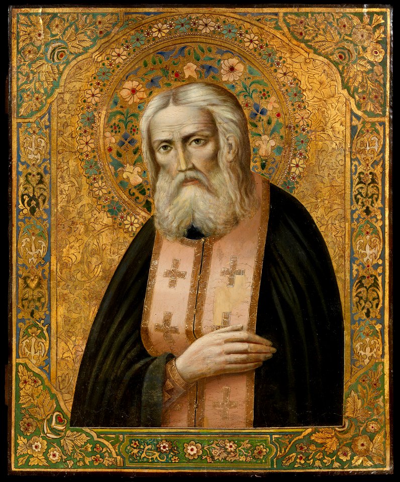 Seraphim of Sarov (after 1903, priv.coll)
