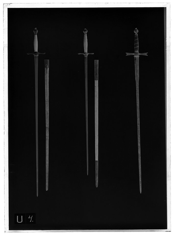 Serafimerordensvärja, ca 1810-1820 - Livrustkammaren - 77831-negative