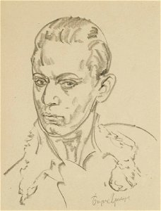 Serge Lifar by Boris Dmitrievich Grigoriev