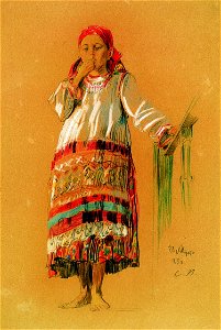 Sergey Vinogradov - Peasant Girl
