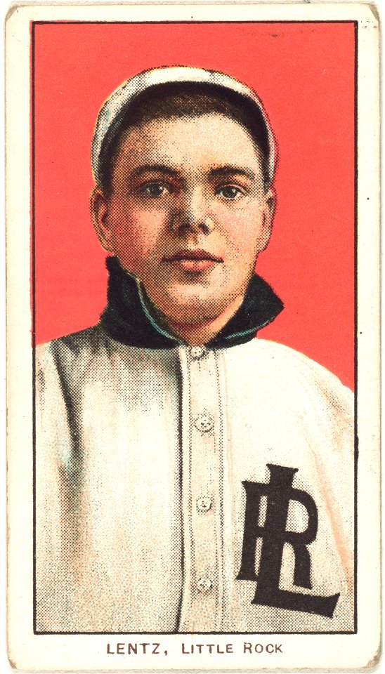 Sentz, Little Rock Team, baseball card portrait LCCN2008676879