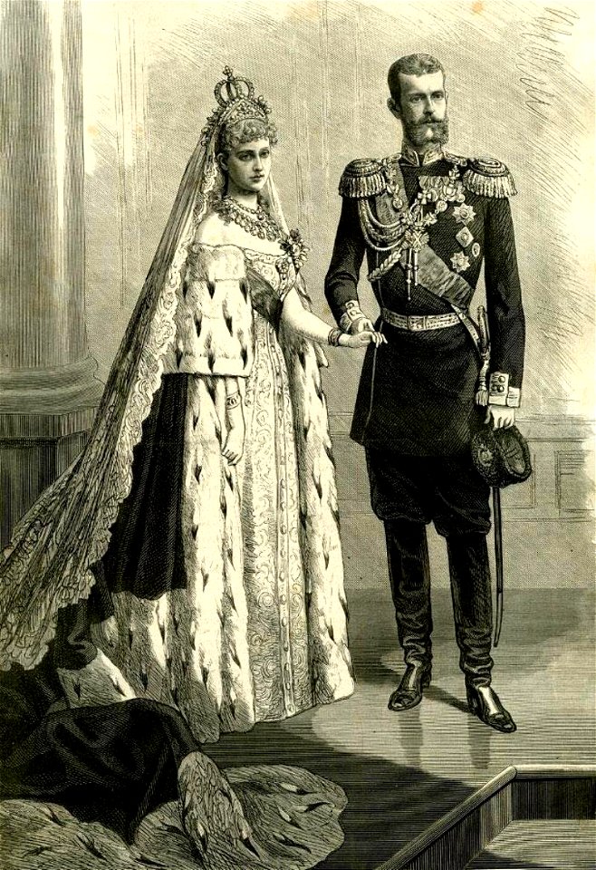 Sergei Alexandrovich and Elizaveta Fedorovna's wedding (1884)