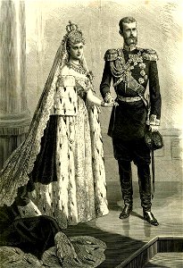 Sergei Alexandrovich and Elizaveta Fedorovna's wedding (1884)