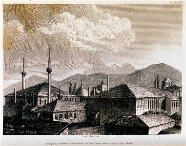 Seraglio, or the Palace of the Khans of the Crimea, with a view of the Charem - Clarke Edward Daniel - 1810
