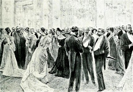 Serafino Macchiati grande ricevimento nel palazzo dell’ambasciata tedesca a Parigi