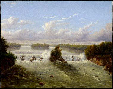 Seth Eastman - The Falls of St. Anthony - 2009.16.1 - Minneapolis Institute of Arts