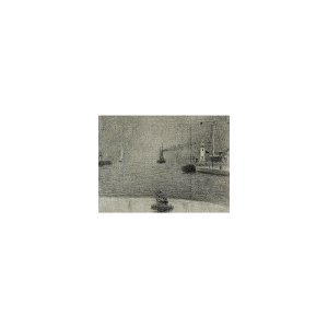 Seurat - LE PORT DE HONFLEUR, 1886, Hauke 657