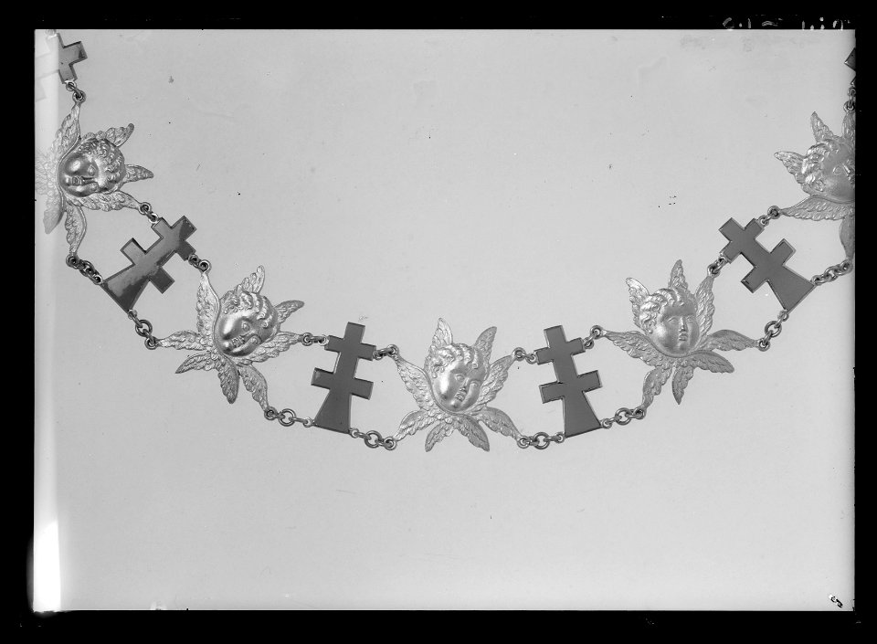 Serafimerordenskedja för ärkebiskop 1818-1837 - Livrustkammaren - 9907