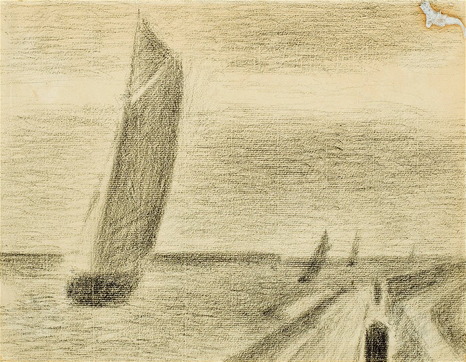 Seurat - Petit Fort Philippe, 1890, Hauke 701