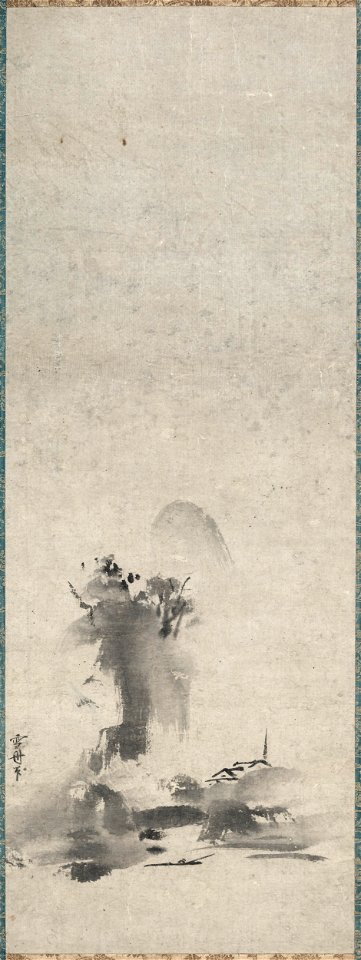 Sesshū Tōyō - Haboku, Splashed Ink Landscape - 1955.43 - Cleveland Museum of Art