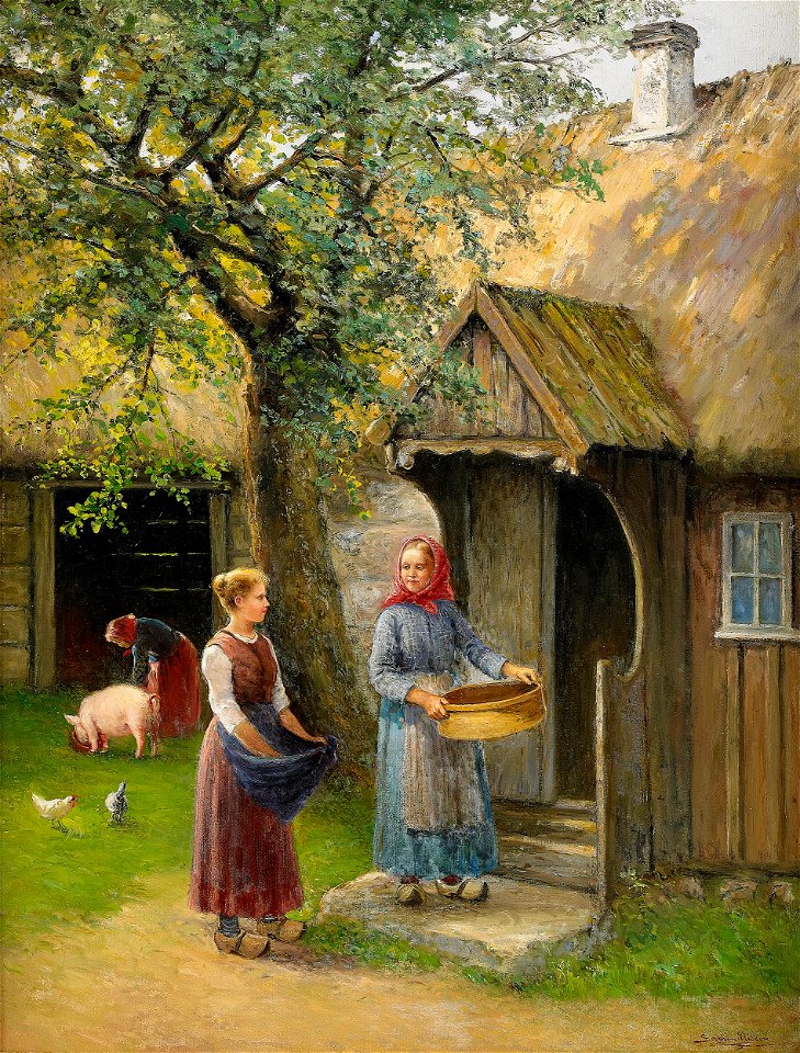 Severin Nilson-Gårdsidyll