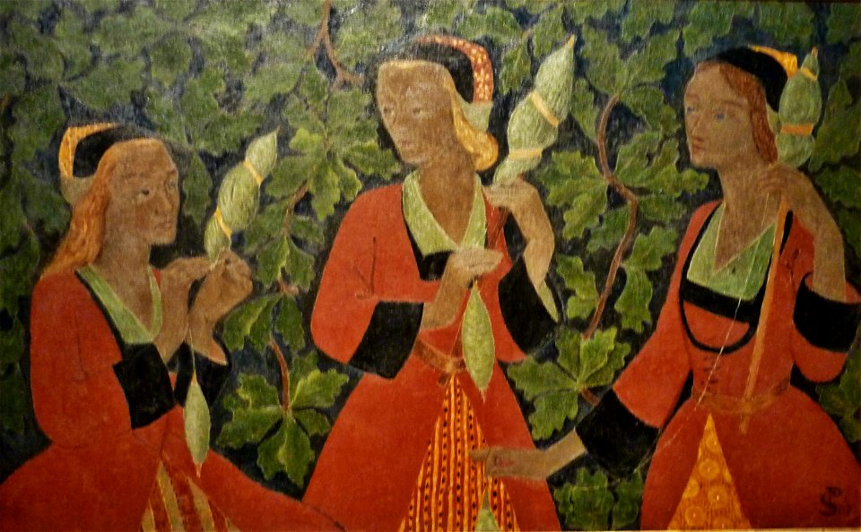 559 Brest musée beaux-arts Paul Sérusier Les trois fileuses