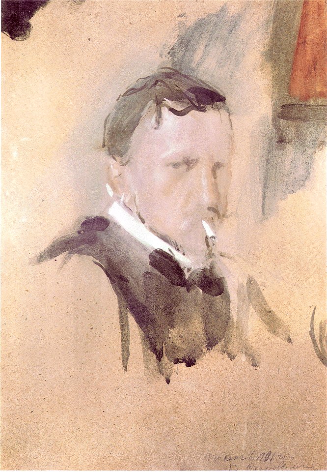 Serov Self-Portrait, 1901