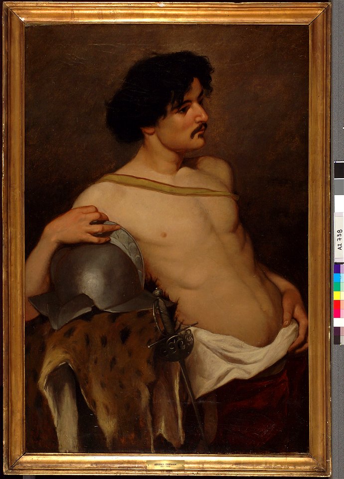 Severin Falkman - Antonio, akatemiaharjoitelma - A I 738 - Finnish National Gallery