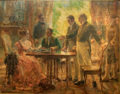 Sessão do Conselho de Ministros, da coleção Museu Histórico Nacional (cropped frame)