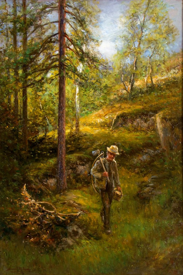 Severin Nilson Skogsarbetare