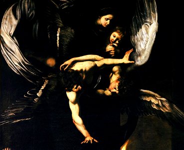 Sette opere di Misericordia - Madonna col Bambino e angeli