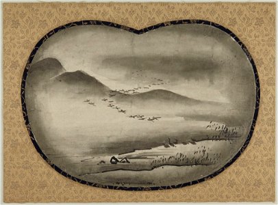 Sesshū Tōyō 雪舟等楊 - Landscape - y1943-123 - Princeton University Art Museum