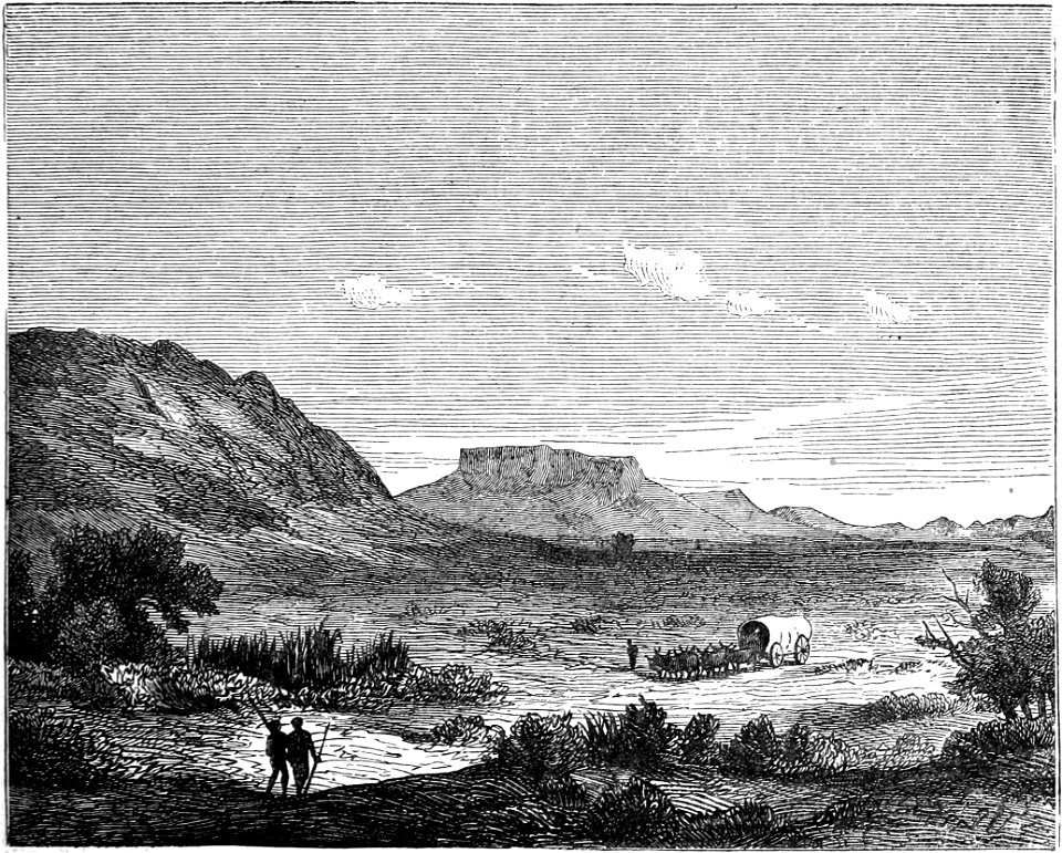 Seven Years in South Africa, page 37, country near Cradock